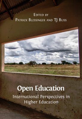Cover of book Open Education International Perspectives in Higher Education